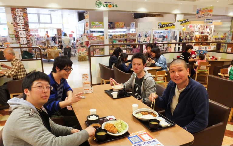 社員旅行の様子