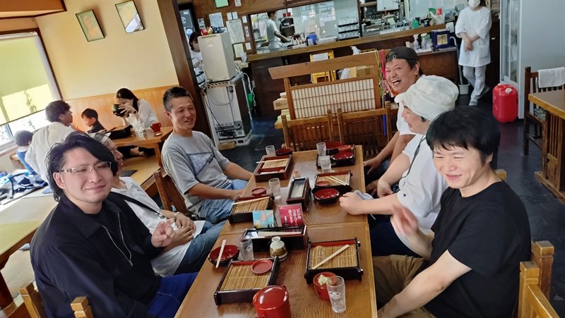 社員旅行の様子