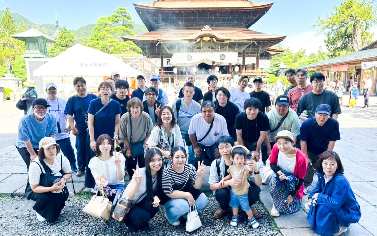 社員旅行の様子