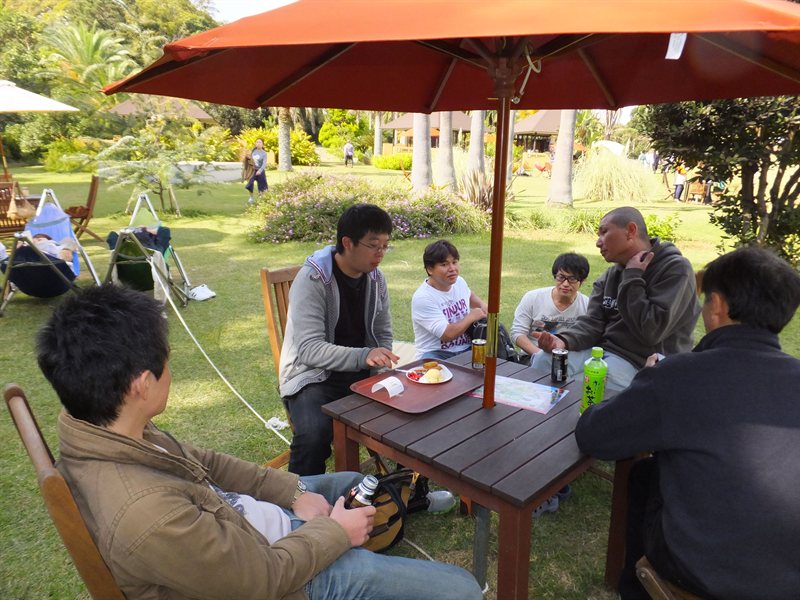 社員旅行の様子