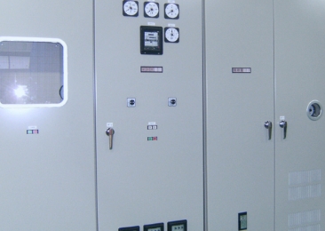 揚水機設備制御盤(高圧受電)